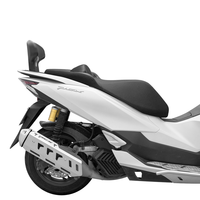 Housse de selle de moto en cuir noir 25PCX160, coussin de siège souple en latex naturel pour mise à niveau de moto