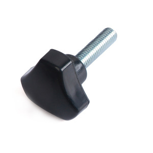 Triangular Handle Carbon Steel Screw M6 M8 Zinc Plated Mushroom Head For Hand Tightening Standard Grade A - Product Image 3