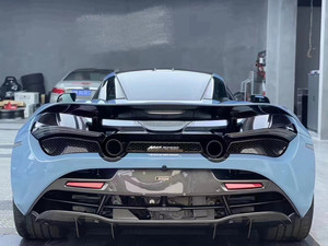 Kit carrosserie en fibre de carbone OEM pour McLaren 720S, version améliorée P-Style, avec lèvre avant, diffuseur, jupes latérales et prises d'air, état neuf - Product Image 6