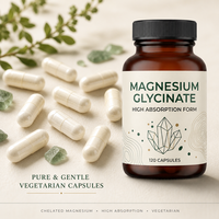 Capsules de glycinate de magnésium, soutien au sommeil, relaxation musculaire, soulagement du stress, complément alimentaire pour adultes, étiquette privée OEM, vente en gros