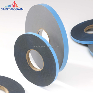 Ruban adhésif en mousse acrylique noire découpée au laser Saint-Gobain Norbond V2800, rouleau de ruban adhésif en mousse PU personnalisé, ruban adhésif double face pour montage - Product Image 1