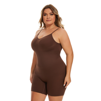 Combinaison corset dos nu OEM/ODM de grande taille, vêtements de forme haute compression pour femmes, avec soulèvement de la hanche et buste ouvert