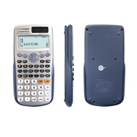 Calculatrice scientifique 991es Plus 417 fonctions, plastique, calendrier, pile bouton, CE RoHS, affichage 10+2 chiffres, haute qualité