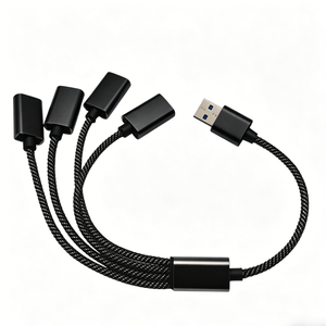 <span class=keywords><strong>Cable</strong></span> USB 2.0 Tipo-C <span class=keywords><strong>3</strong></span> en 1 con Cubierta Trenzada de Nailon, Conductor de Cobre Puro para Teléfonos Móviles, Laptops y Tabletas - Extensión de <span class=keywords><strong>Carga</strong></span> - Product Image 6