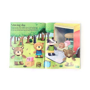 Creative Fun Dress the Teddy Animals Bears Casa móvil Diseños de Navidad Niños Niñas Regalo de cumpleaños Niños Sticker Paint Book - Product Image 2