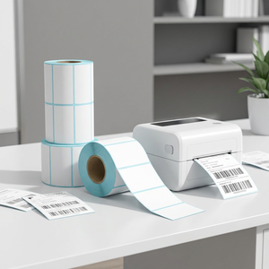 Etiquetas Térmicas en Blanco al por Mayor, Etiquetas Térmicas para Logística y Envío, Etiquetas Térmicas para Códigos de Barras de Oficina - Product Image 5