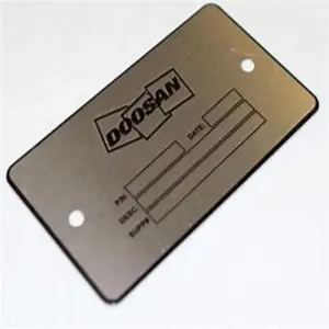 Manufacturer Professional Metal Customize Different Shape Logo Aluminum Metal Nameplate