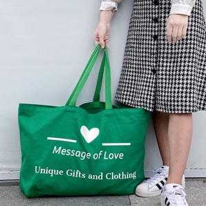 Hot Selling High Quality Custom <b>Canvas</b> Bag Friendly Recycled Reusable Large Size Organic Cotton <b>Canvas</b> Bag With Custom Logo - Product Image 6