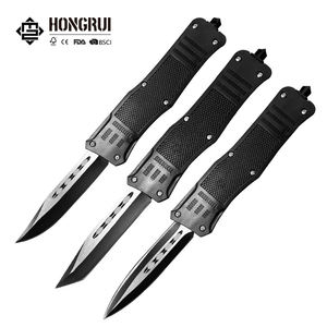 Hongrui بالجملة التخييم في الهواء الطلق البقاء على قيد الحياة متعددة الأغراض للطي شفرة سكين تخصيص EDC أداة للصيد ديي الصف - Product Image 1