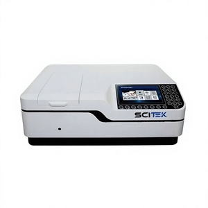 Spectrophotomètre UV VIS à double faisceau SCITEK, écran tactile capacitif couleur/écran LCD couleur, durée de vie ultra-longue, lampe flash au xénon - Product Image 1