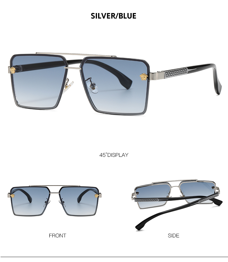 C5 Argento/blu gradiente