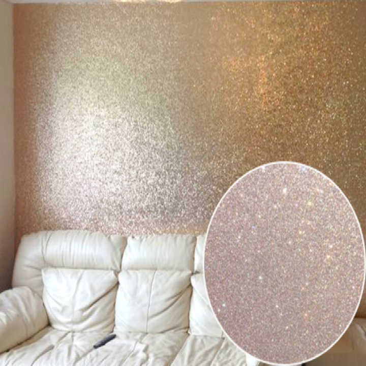 Top more than 137 glitter wallpaper feature wall super hot 3tdesign