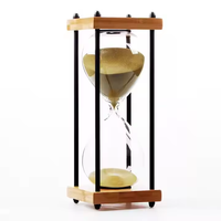 Timer Jam Pasir Kaca Transparan Modern Grosir dengan Bentuk Tetesan Air Berbagai Ukuran (S/M/L) untuk Pemakaian Baptis Merek YaFu