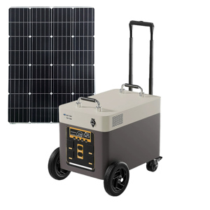 Generador de Energía Solar de 6KW/8KW con Batería LiFePO4, Controlador MPPT, Inversor de Onda Sinusoidal Pura, Arrancador de Emergencia, Linterna, Puerto para RV - Product Image 1