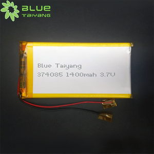 374085 batería de polímero de litio Li-Ion 3,7 v <span class=keywords><strong>1400mah</strong></span> batería de 1350mah - Product Image 1