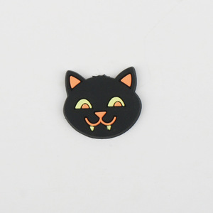 Décorations de chaussures de jardin DIY Série Halloween : Breloques de dessin animé en polyester pour lacets de chaussures - Product Image 6