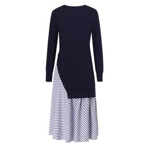 Diseñe su propia ropa de marca Boutique ropa mujer 2024 moda Y2k elegante Simple Oficina Patchwork Vestido Mujer trabajo Formal - Product Image 2