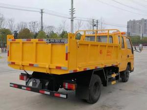 Camion benne léger 4x2 de 3 tonnes, nouveau moteur diesel pour le transport de sable et de gravier dans la construction et l'exploitation minière - Product Image 2