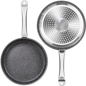 Homemory Sartén de aluminio antiadherente para carne, sartén grill, utensilios de cocina para cocina de inducción, venta al por mayor - Product Image 1