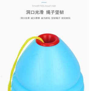 Jouet interactif en plastique Pullball pour enfants et adolescents, équipement d'entraînement de réaction - Product Image 5