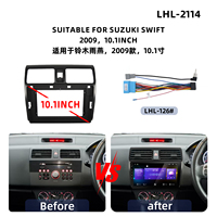 Cadre audio de voiture le plus vendu pour SUZUKI SWIFT 2009-2012, kit de panneau stéréo de voiture, cadre de navigation GPS, cadre d'autoradio Android