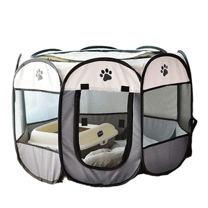 SENCONE Portable parc <span class=keywords><strong>pour</strong></span> animaux <span class=keywords><strong>de</strong></span> compagnie pliable <span class=keywords><strong>chien</strong></span> exercice stylo tente intérieur extérieur voyage Camping utilisation chat maison aire <span class=keywords><strong>de</strong></span> <span class=keywords><strong>jeux</strong></span> <span class=keywords><strong>pour</strong></span> chiot - Product Image 1