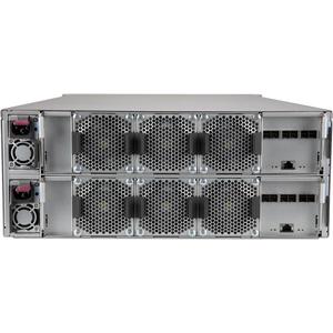 Boîtier JBOD Supermicro CSE-947SE2C-R1K66JBOD 4U 90 LFF SAS3 avec deux alimentations 1660W et refroidissement haute efficacité - Product Image 1