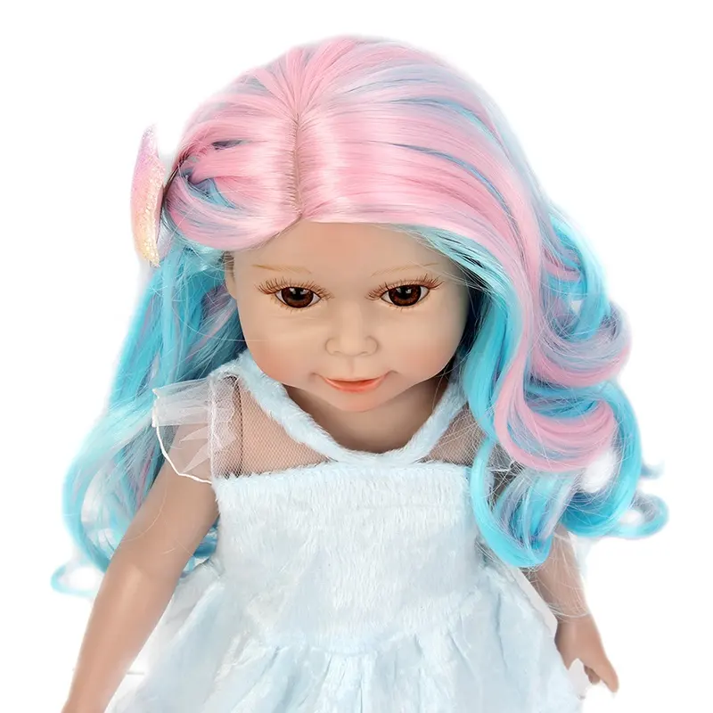 Фантазия, модный парик куклы для 18 дюймов американская девушка парик для куклы