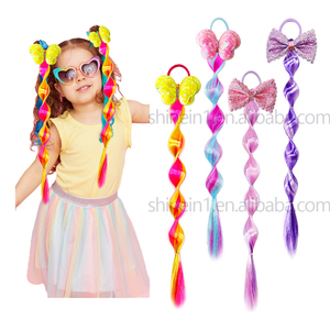 Peluca De Unicornio Larga Y Rizada Para Mujer – Con Cuerno Y Orejas, Accesorio Para Halloween Y Cosplay (Multicolor)