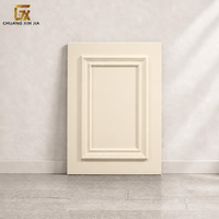 Puerta de Gabinete Lacada en Crema Personalizada al por Mayor, Puerta de Gabinete Pintada al Estilo Francés, Muebles Personalizados en Pequeños Lotes OEM