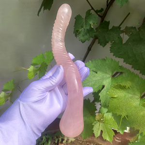 Dildo de Cuarzo Rosa Natural de 25 CM de Largo, Varita Yoni de Cuarzo Rosa para Mujeres, Varita para Tensar la Yoni, Pene de Cristal - Product Image 3