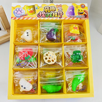 36 Breloques Squishy Œuf Frit Simulation Œuf Poché Anti-Stress Porte-clés Premium Vente en Gros Personnalisé