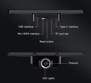 กล้องจุลทรรศน์ดิจิตอล HDMI หน้าจอ IPS ขนาด <span class=keywords><strong>10.1</strong></span> นิ้ว พร้อมไฟ LED สำหรับการตรวจสอบและซ่อมแซม - Product Image 4