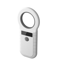 RFID 134,2 kHz Fdx-B Lector de etiquetas de vidrio animal Gestión de identificación Bluetooth portátil Lector de microchip para mascotas