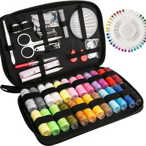 Kits de couture DIY, boîte à couture multifonctionnelle pour la couture à la main, le quilting, la broderie, les accessoires, les outils - Product Image 3