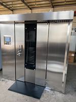 Four de cuisson rotatif industriel avec système de chariot pour la production de pain à grande échelle Ingrédients de noix de fruits de maïs Nouvelle innovation