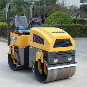 รถบดถนนขนาดเล็ก 1 ตัน แบบโครงเหล็กสองชั้น รถบดยางมะตอยไฮดรอลิกเต็มรูปแบบ 2 ตัน - Product Image 1