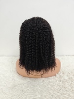 Promotion : Perruques Bob Jerry Curly 13x4 en Cheveux Humains avec Dentelle Frontale, de 10 à 16 Pouces, Couleurs Noir, 4/27, BUG, Roux – Vente en Gros