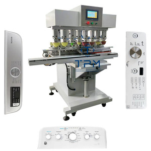 Maquinas de tampografia 8 colores lavadora PVC panel servo tampografía <span class=keywords><strong>sistemas</strong></span> de máquinas de impresión - Product Image 1
