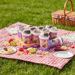 कारखाने प्रत्यक्ष आपूर्ति ओएम इंटरनेट-प्रसिद्ध 3-इन-1 मीठी क्रीम क्रिस्पी चॉकलेट डिपिंग फिंगर बिस्किट कप बच्चों स्नैक बॉक्स - Product Image 6