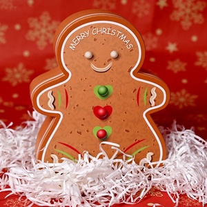 Regalo <span class=keywords><strong>de</strong></span> Navidad personalizado hombre <span class=keywords><strong>de</strong></span> jengibre galleta embalaje <span class=keywords><strong>caja</strong></span> <span class=keywords><strong>de</strong></span> papel con precio competitivo - Product Image 5