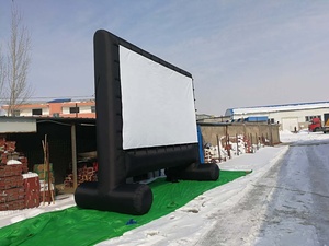 Écran de projection gonflable de 14 pieds pour cinéma commercial et domestique, tissu d'écran de projection, taille personnalisée en usine - Product Image 2