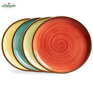 ชุดอาหารเซรามิกหลากสีขายส่ง, จานและชามสโตนแวร์, ชุดภาชนะพอร์ซเลนทนทานสำหรับร้านอาหาร ขายออนไลน์ - Product Image 6