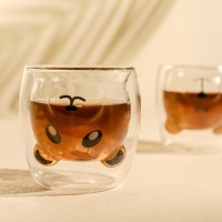 Nouveau produit : Tasse à thé en verre à double paroi, en borosilicate transparent, idéale pour le cappuccino, pour la rentrée scolaire