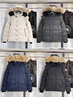 Best-seller, veste en duvet pour homme de haute qualité, style couple, parka, col en fourrure de loup, veste d'hiver pour l'extérieur