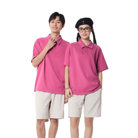 Polo en coton piqué uni unisexe 230 g/m² respirant à manches courtes et col revers, coupe décontractée, idéal pour le quotidien – Grande quantité en stock – Offre spéciale