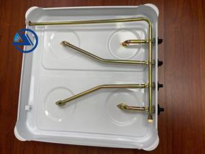 Fornello Elettrico Portatile in Acciaio Inox OEM di Fabbrica, Piano Cottura a Gas 110V-220V, Fornello a Gas a 4 Fuochi - Product Image 3