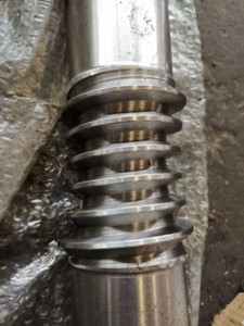 เฟืองตัวหนอนและเพลาหนอนอะไหล่เครื่องจักรกลทองเหลือง - Product Image 5