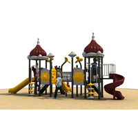 Equipo de Juegos Infantiles Personalizado y Colorido para Parques de Diversiones Comerciales, Instalaciones de Trenes de Escalada, Juegos al Aire Libre