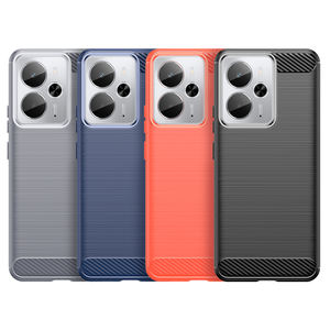 Funda Protectora de Teléfono de TPU Suave con Fibra de Carbono a Prueba de Golpes para OPPO <span class=keywords><strong>Realme</strong></span> 14 5G Reno 14 Pro A5 Pro 4G 5G Funda Trasera - Product Image 5